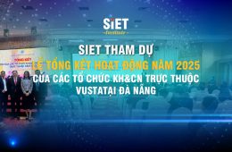 SIET THAM DỰ LỄ TỔNG KẾT HOẠT ĐỘNG NĂM 2025